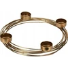 Home Styling Collection Žvakidė metalinas auksinis už 4 žvakes 28x3,5 cm