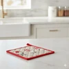 Home Styling Collection Cotton virtuvinė puodkė su nykštuko motyvu, 20 × 20 cm