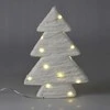 Home Styling Collection Dekoratyvinė audinio eglutė su LED, 30 cm