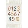 Home Styling Collection Carpet Vaikiškas kilimas Raidės, skaičiai, su kutais, 60 x 90 cm