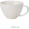 Home Styling Collection Elegantiškas porcelianinis kavos puodelis su didele rankena, 450 ml