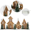 Home Styling Collection Figūrėlė pagaminta iš eglės su LED nameliais, 56 x 27 cm