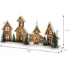 Home Styling Collection Figūrėlė pagaminta iš eglės su LED nameliais, 56 x 27 cm