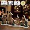 Home Styling Collection Figūrėlė pagaminta iš eglės su LED nameliais, 56 x 27 cm