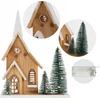 Home Styling Collection Figūrėlė pagaminta iš eglės su LED nameliu, 34 cm