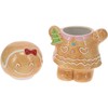 Home Styling Collection Kalėdinis meduolinis indelis, 15 x 19 cm, SAUSAINIAI