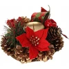 Home Styling Collection Kankorėžinė žvakidė, Kalėdinė puošmena, 15 cm