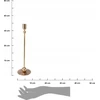 Home Styling Collection Klasikinis žvakidės vienai žvakei, 33 cm