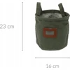 Home Styling Collection Audinio krepšelis su langu ir rankenomis, Ø 16 cm