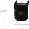 Home Styling Collection Audinio krepšelis su langu ir rankenomis, Ø 16 cm