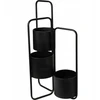 Home Styling Collection Gėlynas metalinis GĖLĖ, 3 lygių, 57 cm