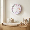Home Styling Collection Sieninis laikrodis su gėlių motyvu, Ø 30 cm