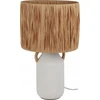 Home Styling Collection Keraminis stalinis šviestuvas su austu gaubtu, Ø 24 x 42 cm