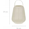 Home Styling Collection Metalinis žibintas su rankena, 16 x 19 cm