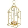 Home Styling Collection Žibintas Žvakidė 25 cm Auksinis Metalas