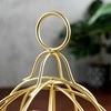 Home Styling Collection Žibintas Žvakidė 25 cm Auksinis Metalas