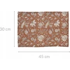 Home Styling Collection Medvilninis padėkliukas su gėlėmis, 45 x 30 cm