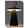 Home Styling Collection Metalinis stalinis šviestuvas, LED grybas, 15 x 17 cm