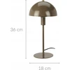 Home Styling Collection Metalinė stalinė lempa, grybas, 18 x 36 cm