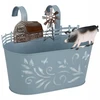 Home Styling Collection Metalinis vazonų apdangalas RANCH su naminių gyvūnų motyvu, 34 cm