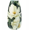 Home Styling Collection Vaza metalinė 30cm, baltos gėlės