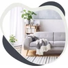 Home Styling Collection Skersvėjis šuo, 90 cm