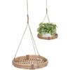 Home Styling Collection Pakabinamas stovas gėlėms bambukinis 25 cm