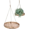Home Styling Collection Kwietnik wiszący podstawka podstawa wisząca na doniczkę kwiaty roślinę 30 cm