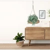 Home Styling Collection Kwietnik wiszący podstawka podstawa wisząca na doniczkę kwiaty roślinę 30 cm