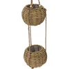Home Styling Collection Pakabinamas gėlių vazonas dviem gėlėms, 72 cm