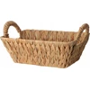 Home Styling Collection Pintas vandens hiacinto duonos krepšelis BRAID, su rankenomis, 30 x 20 cm