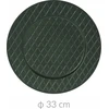 Home Styling Collection Dekoratyvinis lėkščių stovas, Ø 33 cm, žalias