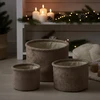 Home Styling Collection Apvalių daiktadėžių rinkinys, 3 vnt.