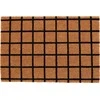 Home Styling Collection Raštuotas kokoso pluošto durų kilimėlis, 59 x 39 cm