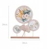 Nuotraukų rėmelis Home Styling Collection Rėmas 3 nuotraukoms, apvalus, Ø 7,5 cm, Ø 10,5 cm, Ø 17 cm