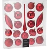 Home Styling Collection Įvairių formų niekučių rinkinys su eglutės viršūne, 19 vnt.