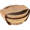 Home Styling Collection Medinė lėkštė 16 cm 400 ml 2 vnt.