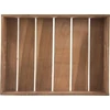 Home Styling Collection PIECES TEAK dekoratyvinių padėklų rinkinys, 3 vnt