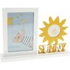 Nuotraukų rėmelis Home Styling Collection Frame Stovimas rėmas su dekoracija, 25,5 x 5 x 18,5 cm
