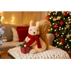 Home Styling Collection Kalėdinė voverės figūrėlė su dovana, 20 cm