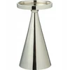 Home Styling Collection Dekoratyvinė žvakidė, sidabrinė, 17 cm