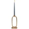 Home Styling Collection Žvakidė 24 cm Aliuminis Auksinis
