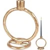 Home Styling Collection Žvakidė 19 cm Aliuminis Auksinis