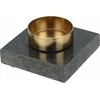 Home Styling Collection Žvakės laikiklis, granitinis pagrindas, 7 cm