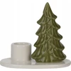 Home Styling Collection Kalėdinė žvakidė su eglute, 8 cm