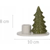 Home Styling Collection Kalėdinė žvakidė su eglute, 8 cm