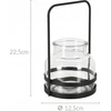 Home Styling Collection Žvakės laikiklis, metalinė rankena