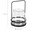 Home Styling Collection Žvakės laikiklis, metalinė rankena