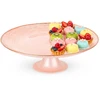 Home Styling Collection Stiklinis tortų stovas 28 cm - Rožinis