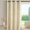Home Styling Collection Užuolaida su blyškių lapų raštu ANER, 260 x 140 cm